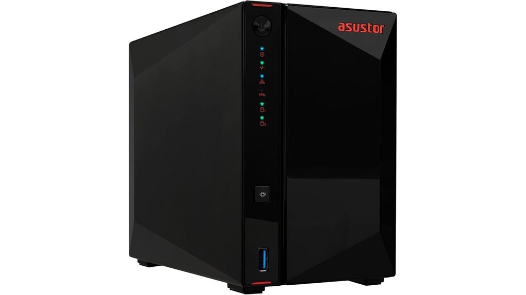 two bay network attached storage