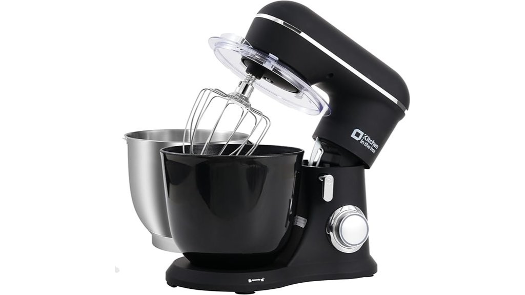 two bowl kitchen mixer