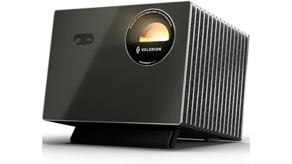 ultra high definition triple laser projector
