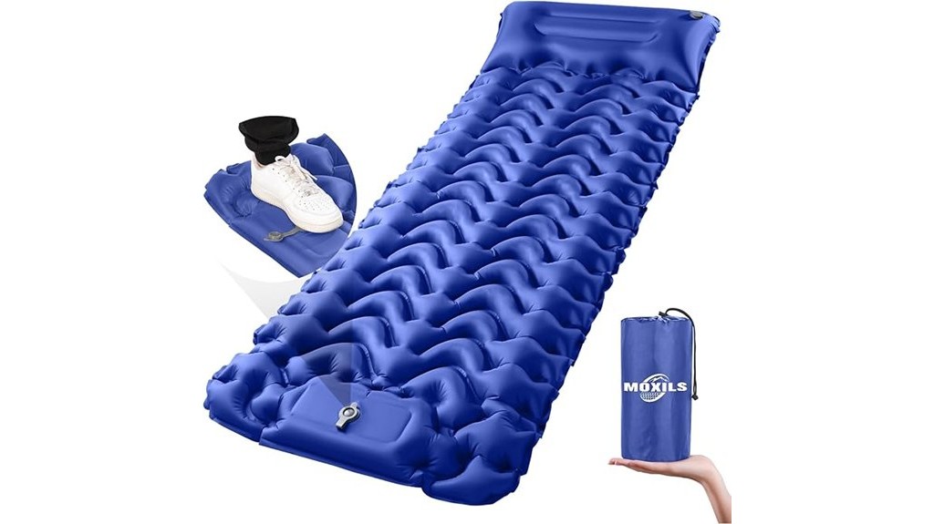 ultralight inflatable camping sleeping pad