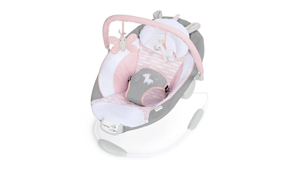 unicorn themed baby bouncer seat