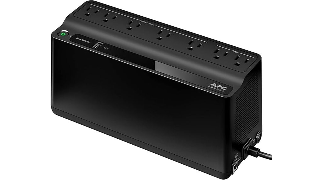 uninterruptible power supply with surge protection