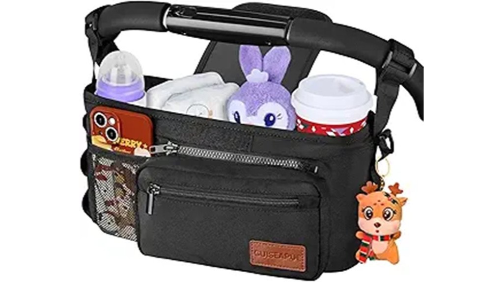 universal stroller organizer cup holder