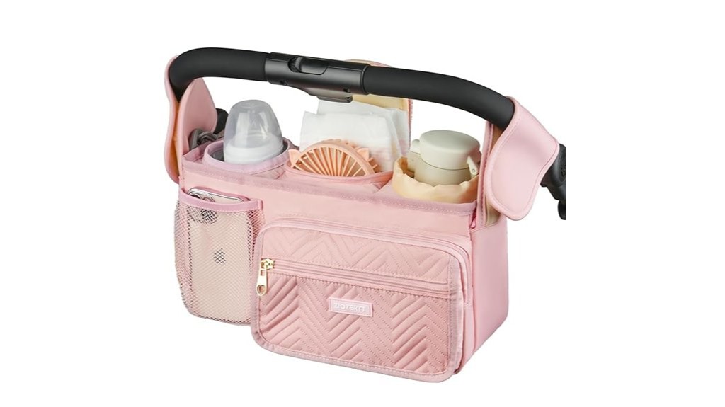 universal stroller organizer insulated holder