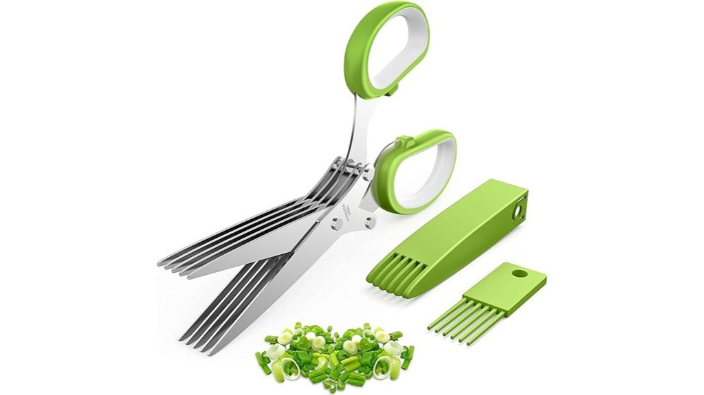 upgraded herb cutting scissors