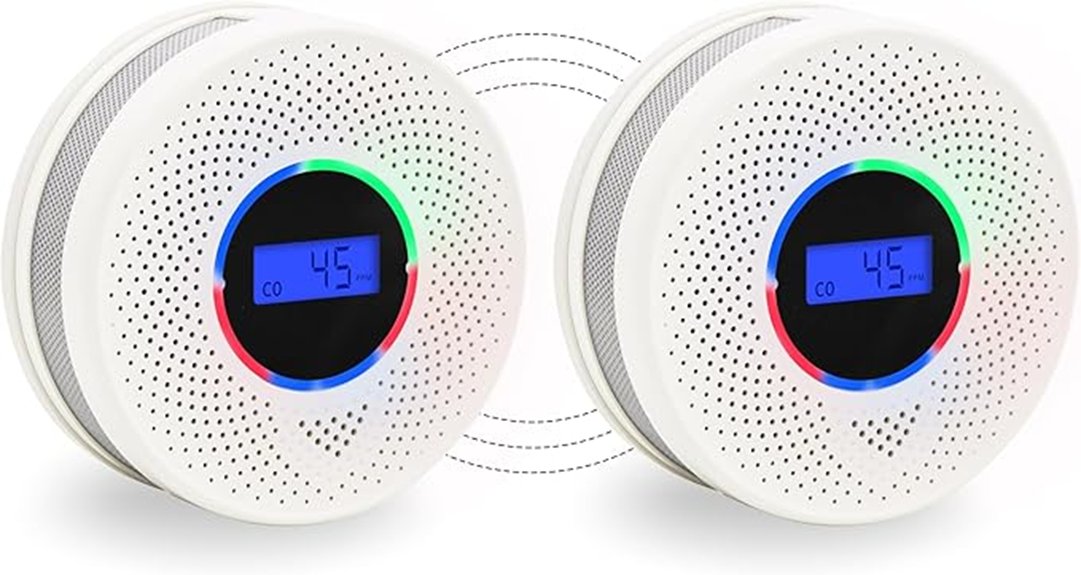 upgraded smoke carbon monoxide detector