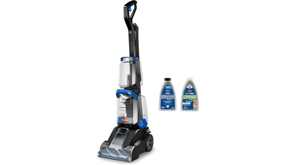 upright carpet cleaning powered turbulence