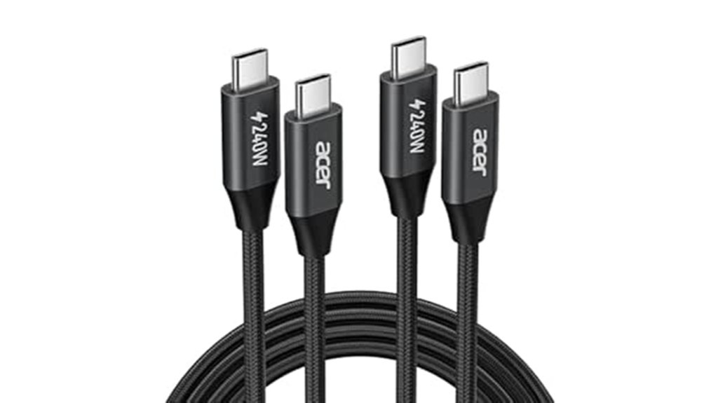 usb c fast charging cables