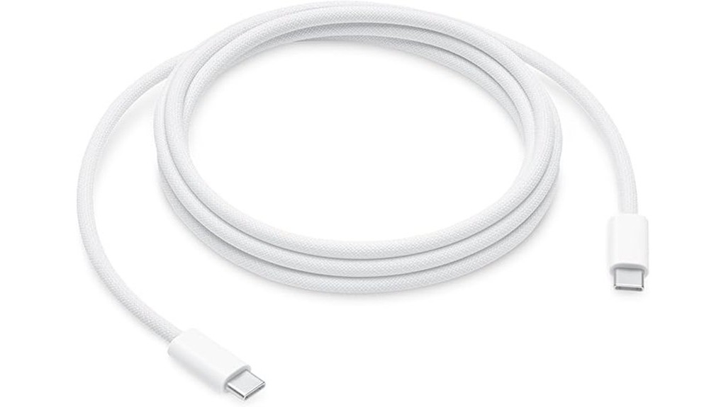 usb c woven charge cable