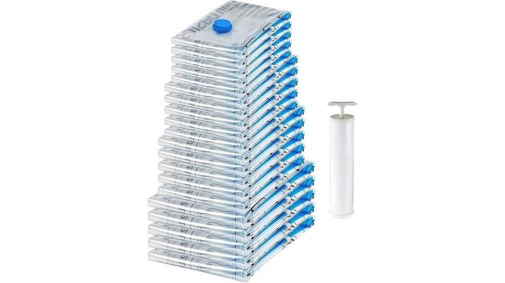 vacuum compression storage bags pack