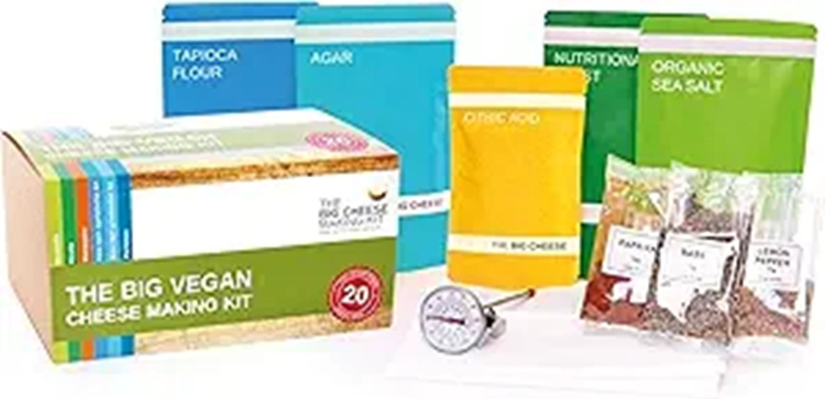 vegan cheese making diy kit