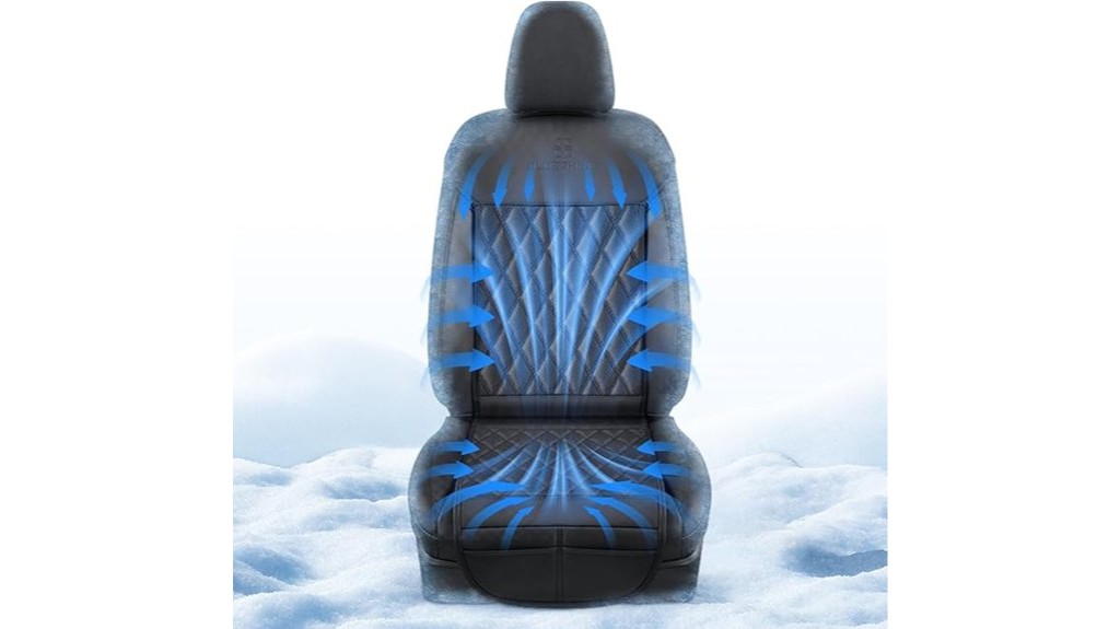 ventilated cooled car seat cushion