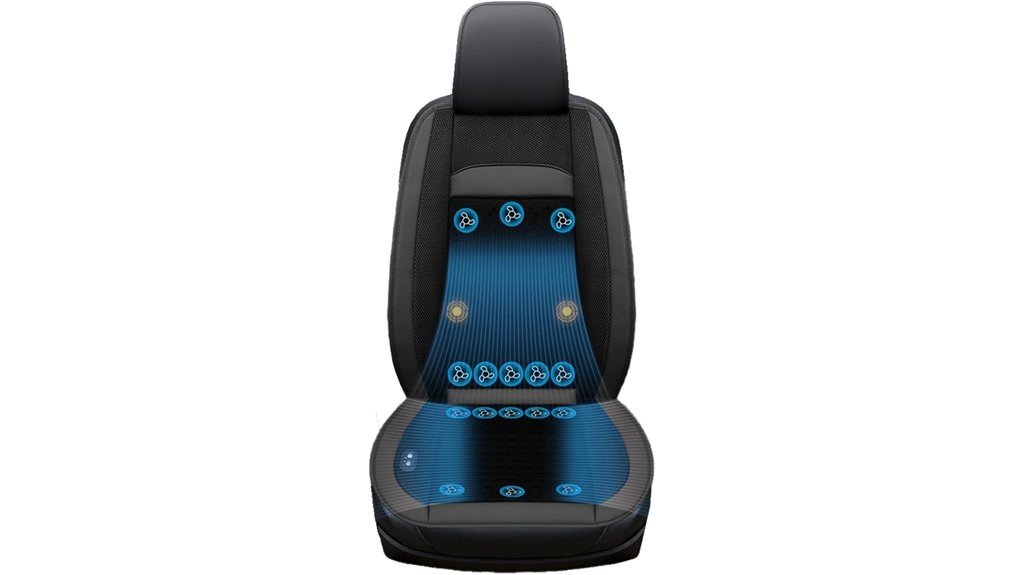 ventilated cooling car seat cushion