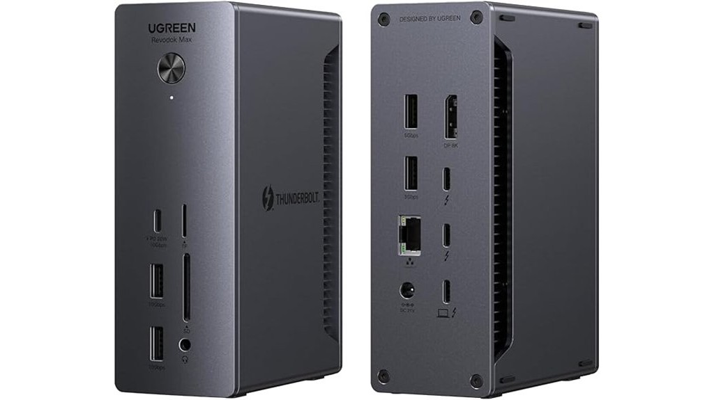 versatile 13 in 1 thunderbolt 4 docking station