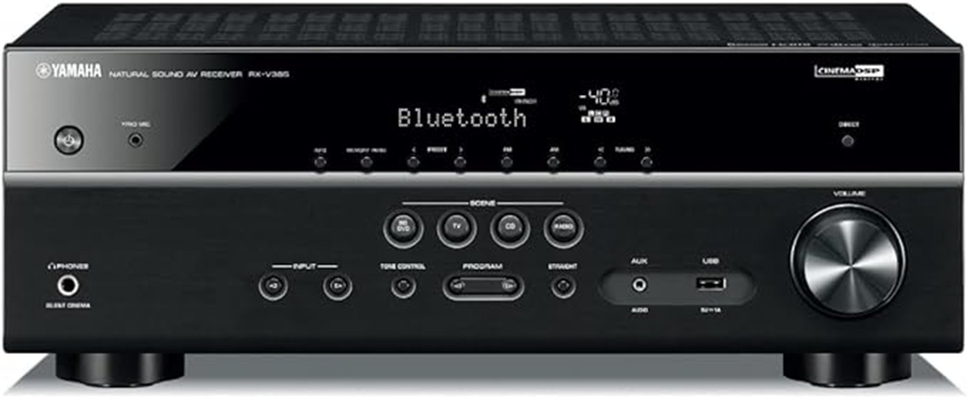 versatile 4k bluetooth enabled audio receiver