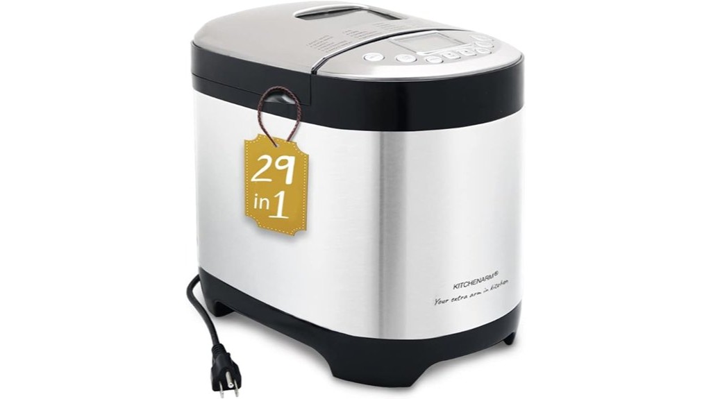 versatile bread maker sizes