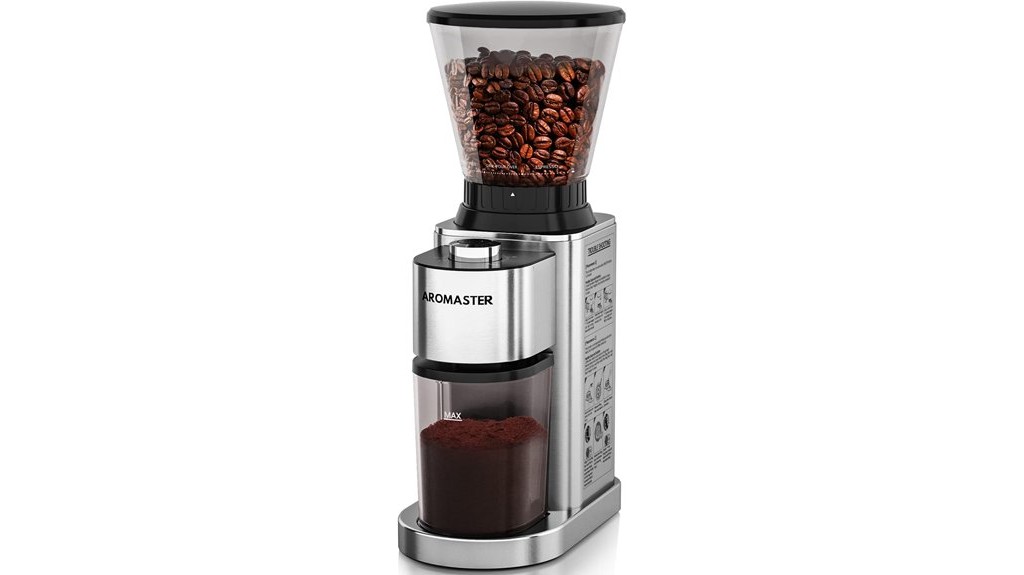 versatile coffee grinder 48 settings