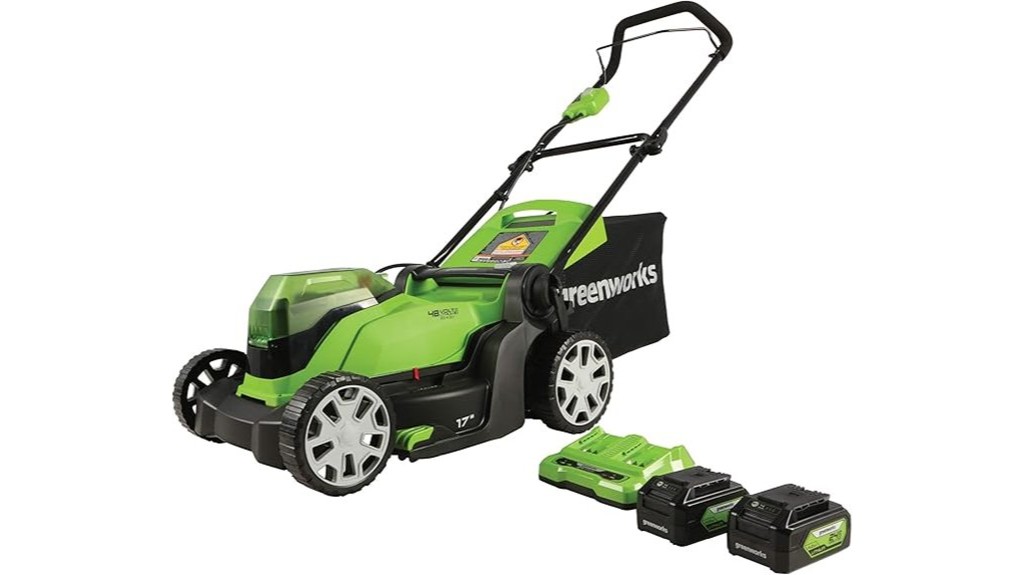 versatile cordless lawn mowing machine
