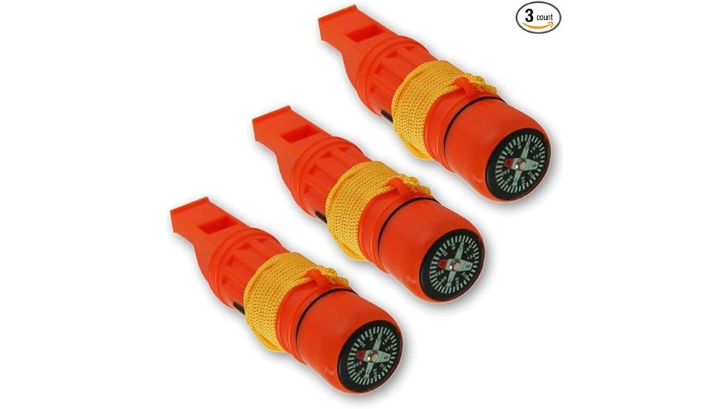 versatile emergency whistle for survival
