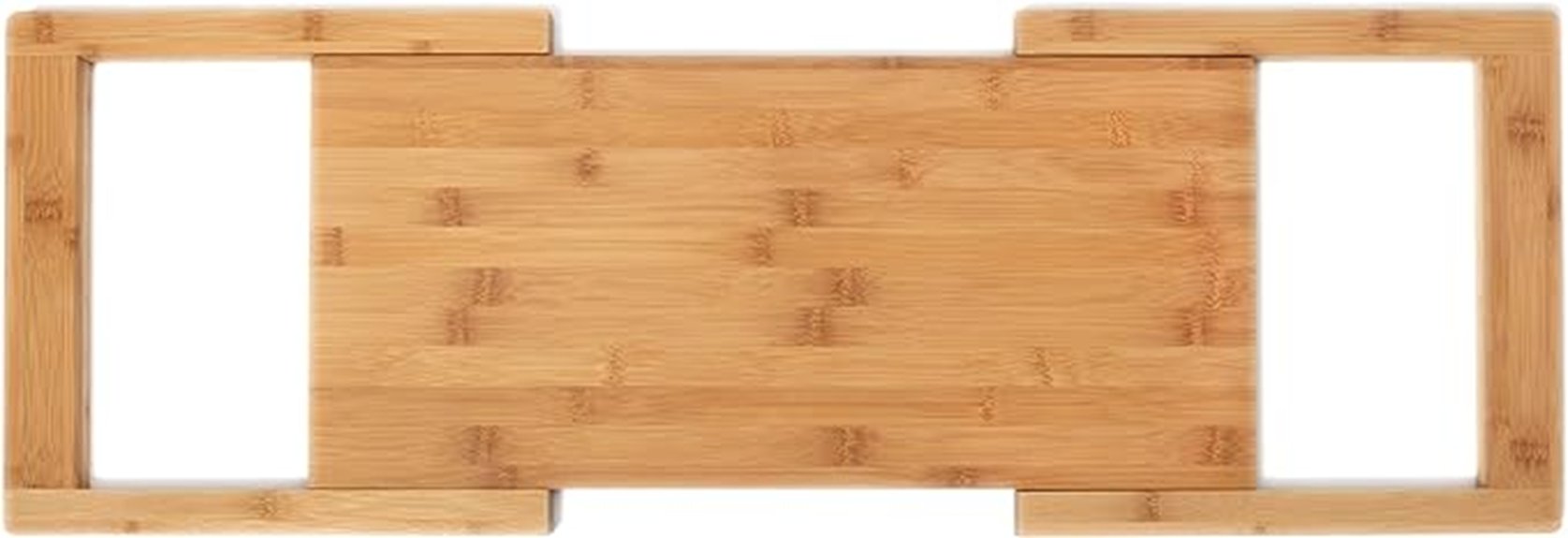 versatile expandable bamboo cutting board