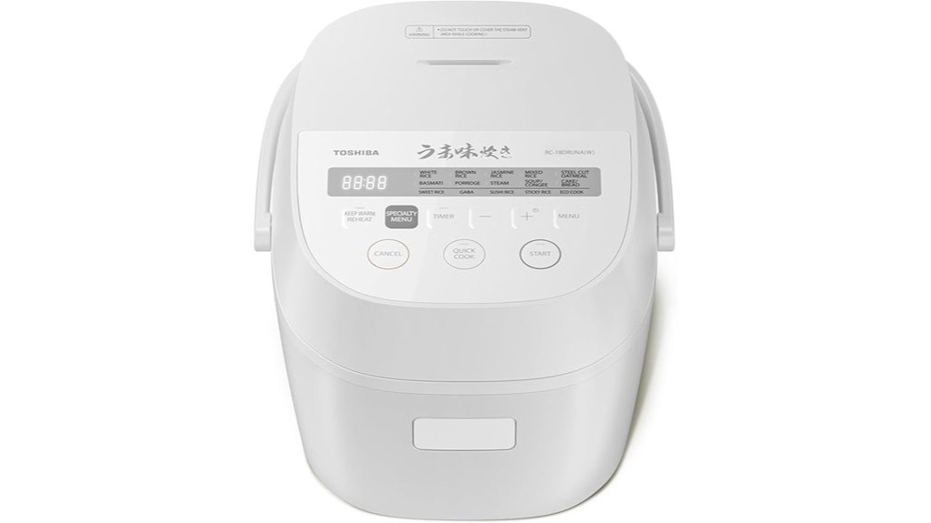 versatile fuzzy logic rice cooker