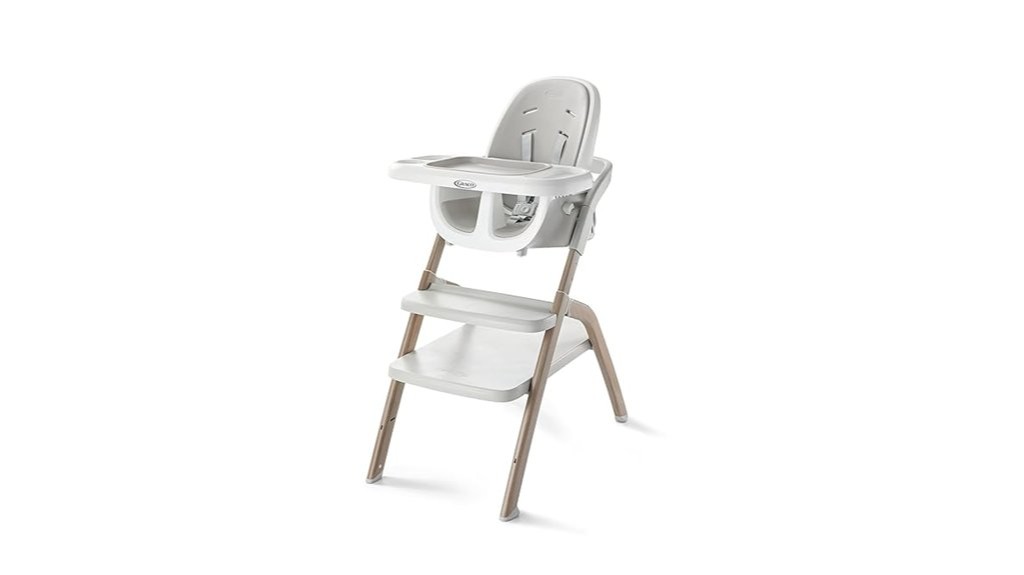 versatile high chair with six functions