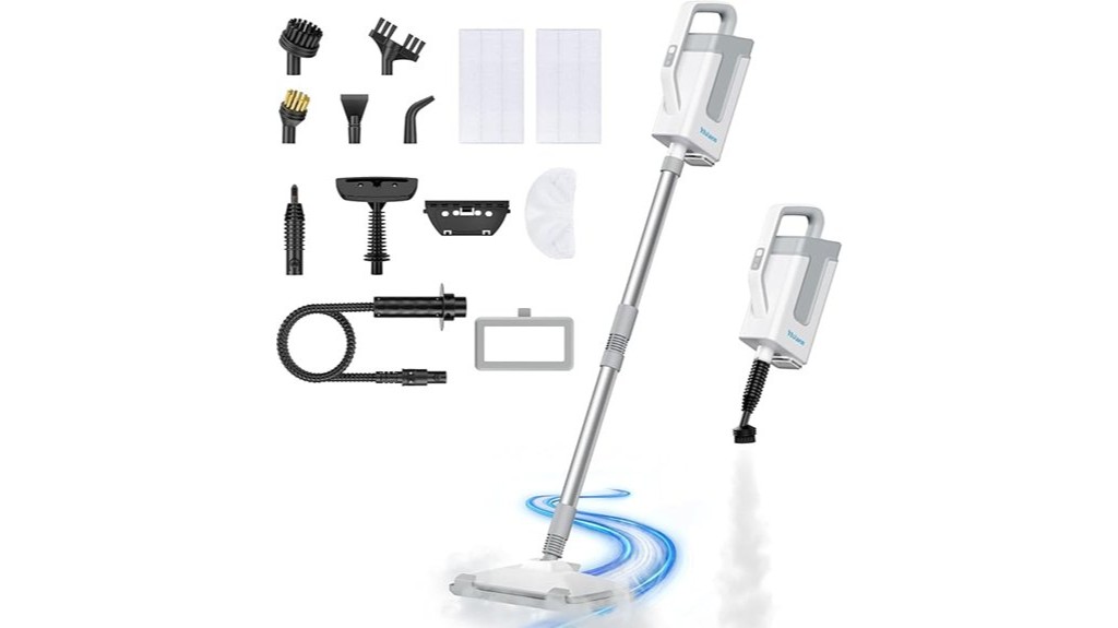 versatile home steam cleaning appliance