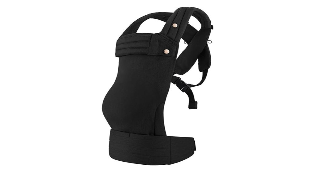 versatile infant to toddler black carrier