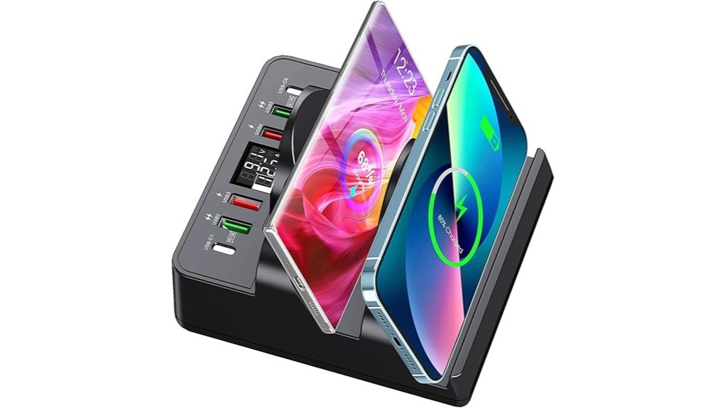 versatile multi device wireless charging station