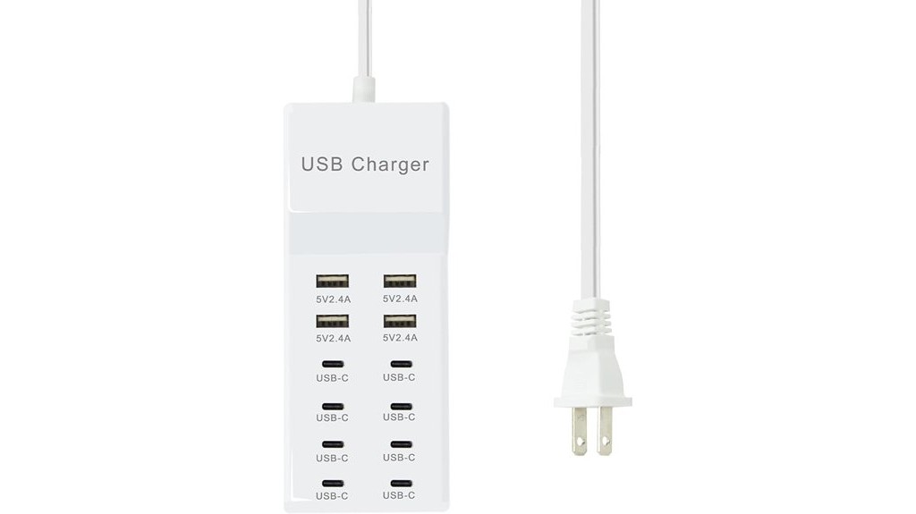 versatile multi port usb charging station