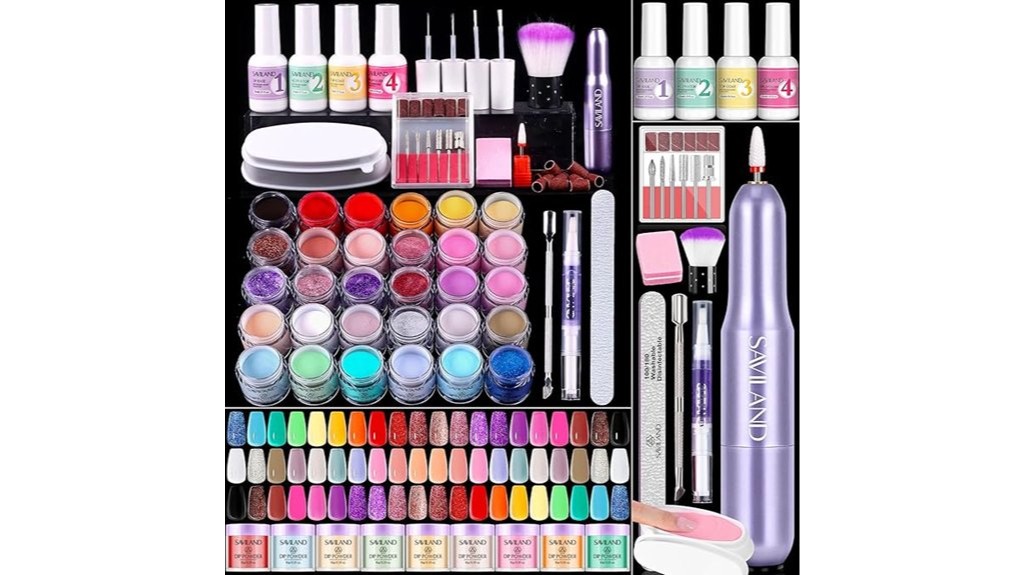 versatile nail powder starter kit
