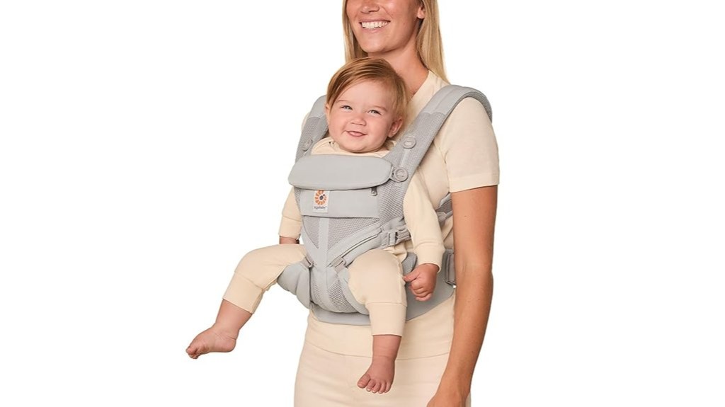 versatile pearl grey baby carrier