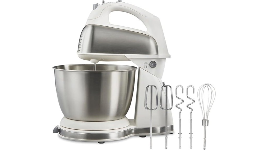 versatile stand and hand mixer