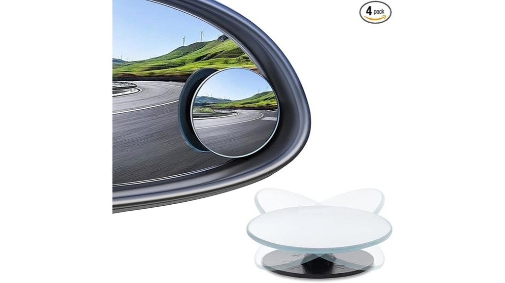 versatile vehicle blind spot mirrors