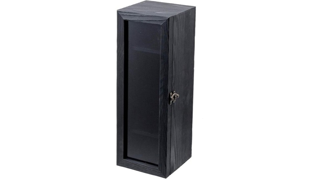 vintage brown single bottle gift box