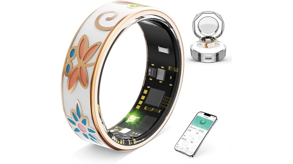vintage fitness tracking smart ring