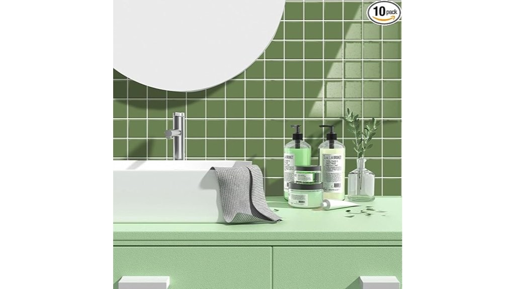 vinyl backsplash tiles 3d design