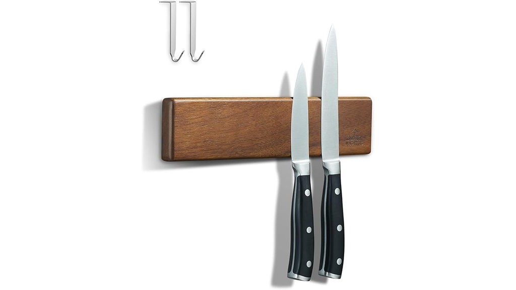 wall mounted magnetic knife holder