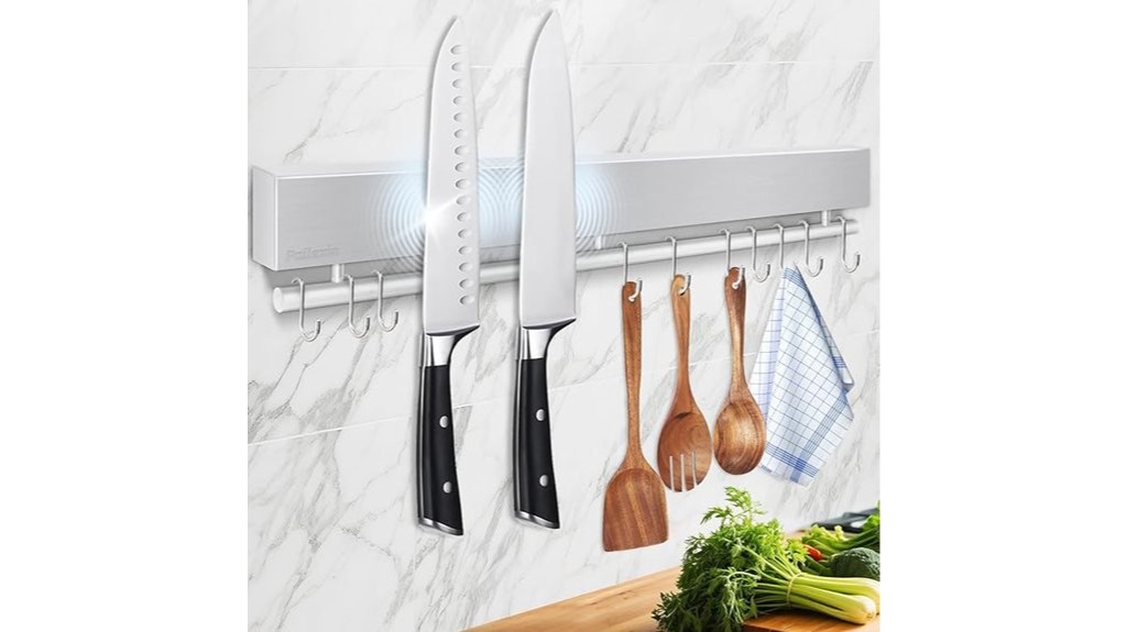 wall mounted magnetic knife holder