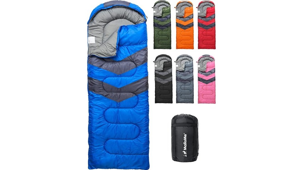 warm camping sleeping bags