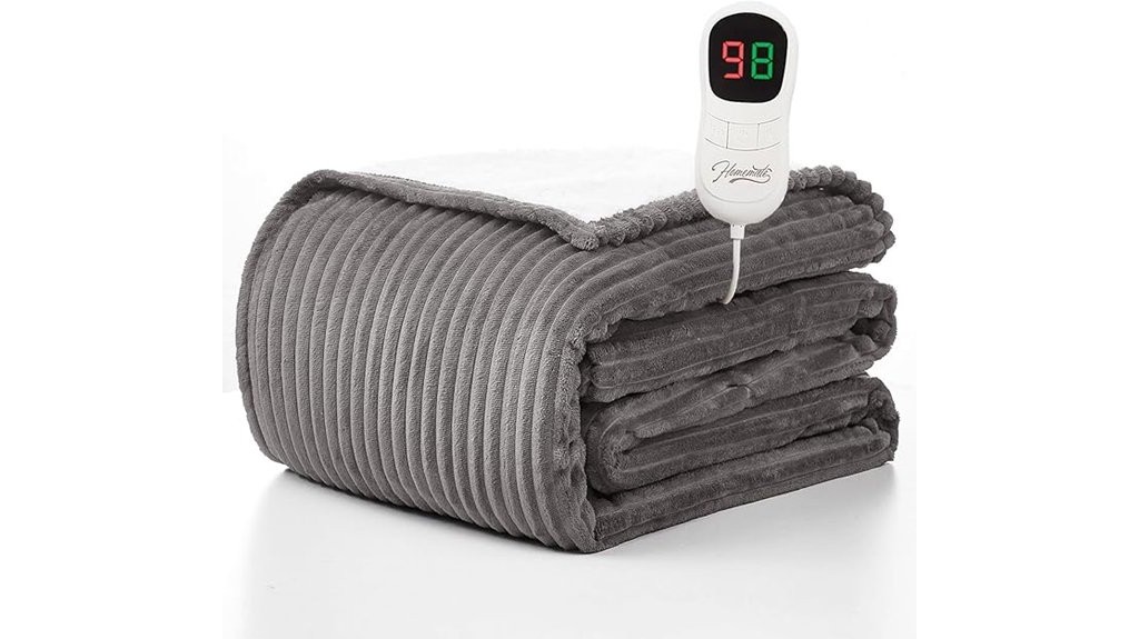 warm cozy electric blanket