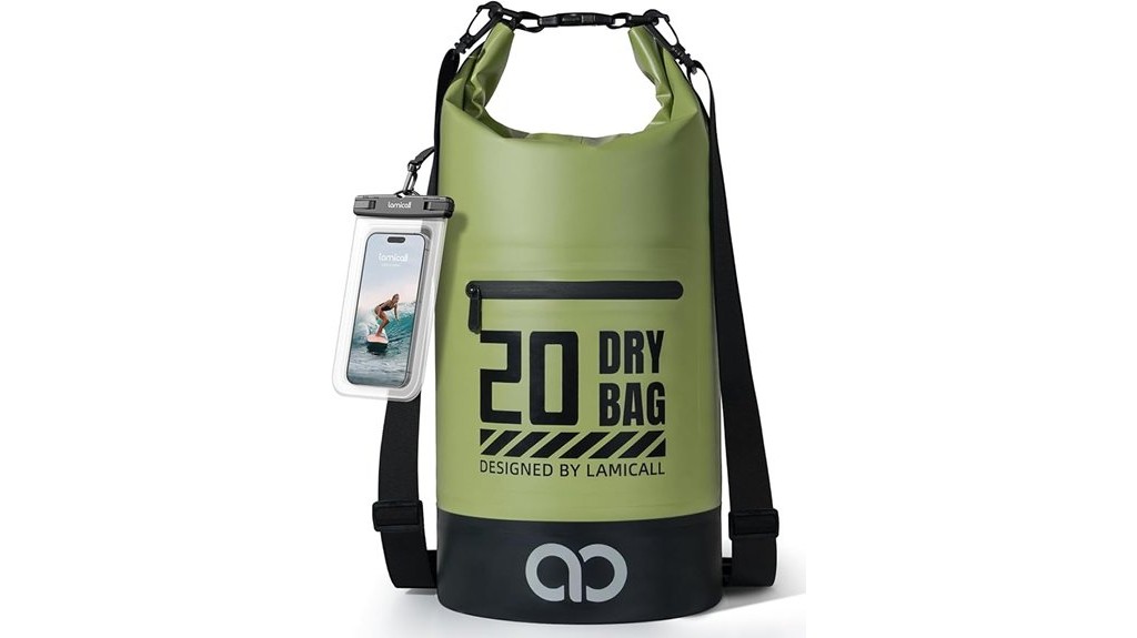 waterproof backpack for dry storage