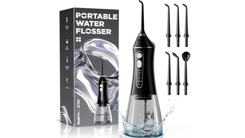 waterproof rechargeable teeth cleaning flosser