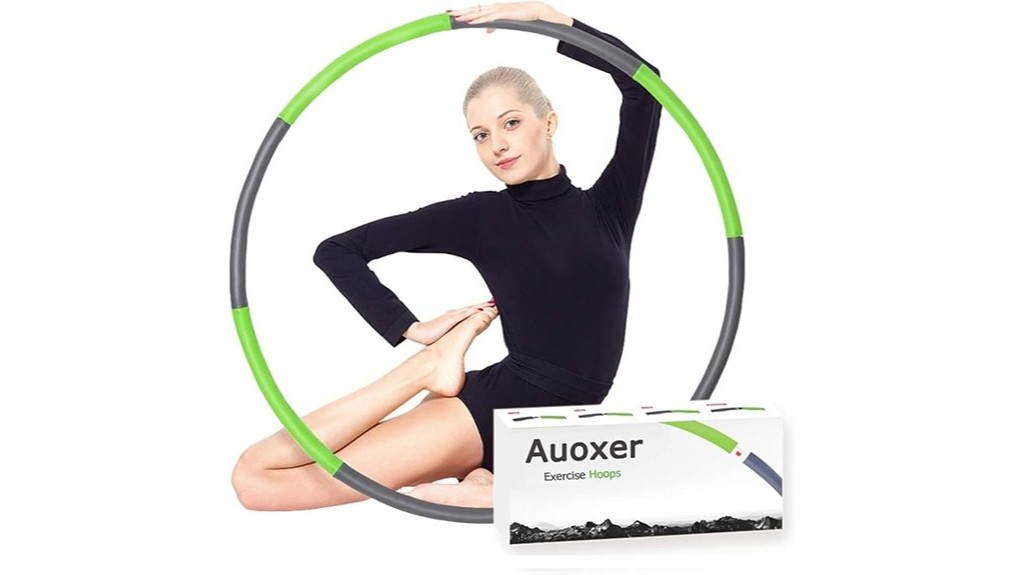 weighted exercise fitness hoops