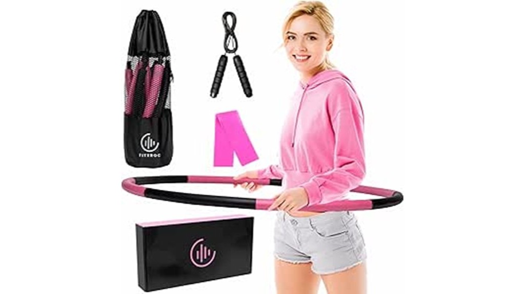 weighted hula hoop for adults