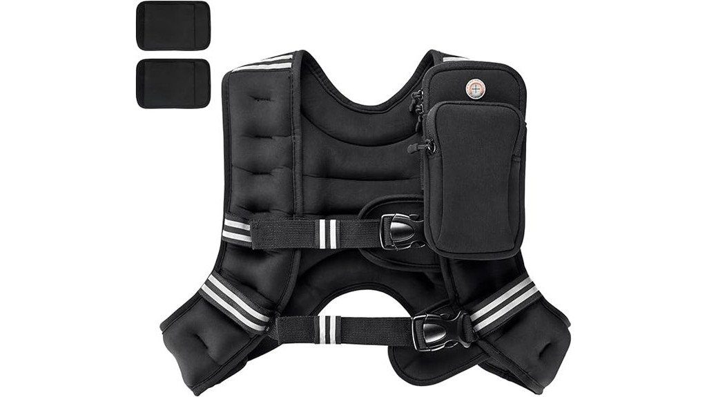 weighted vest for exercise training