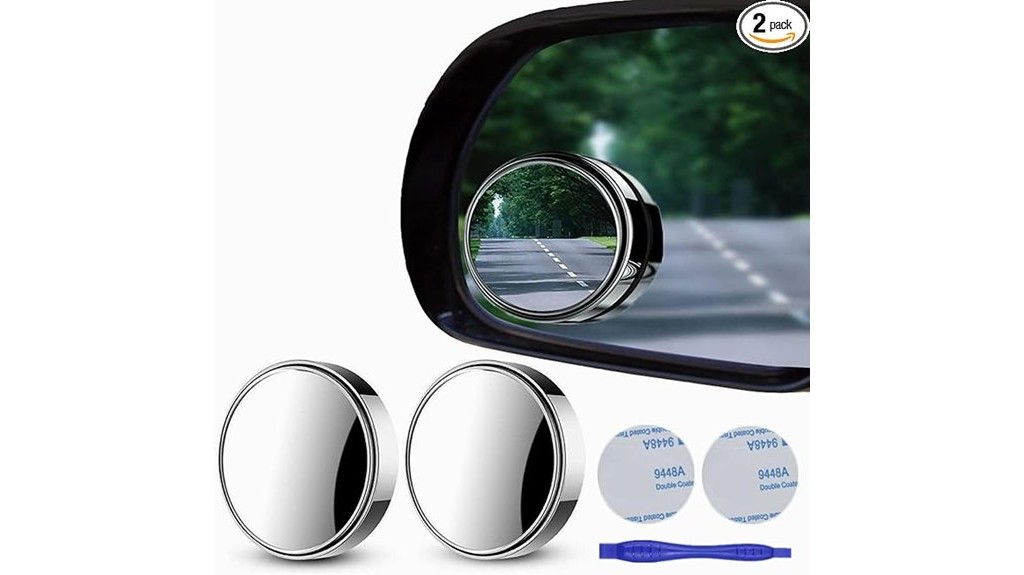 wide angle side rear mirrors