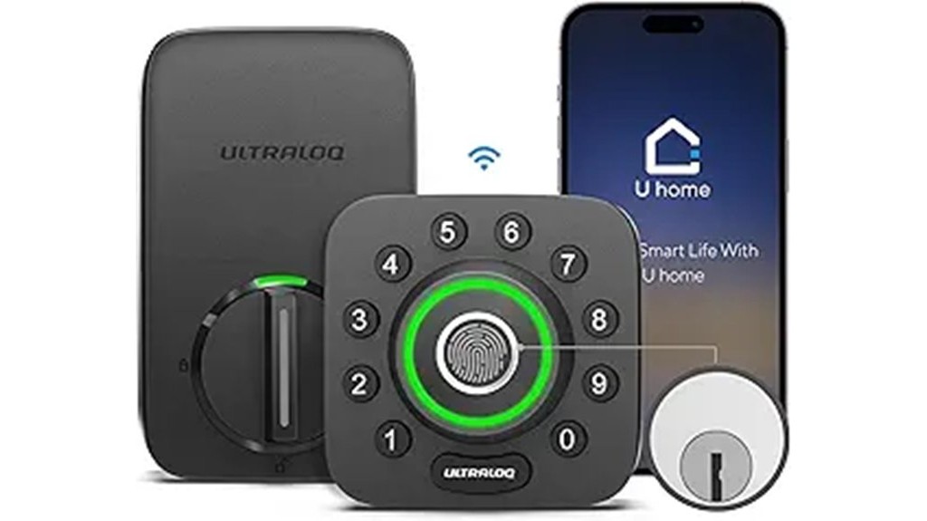 wifi enabled smart door lock