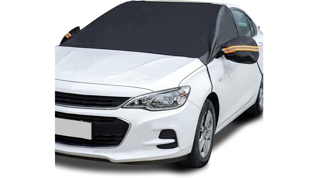 windshield snow protection cover