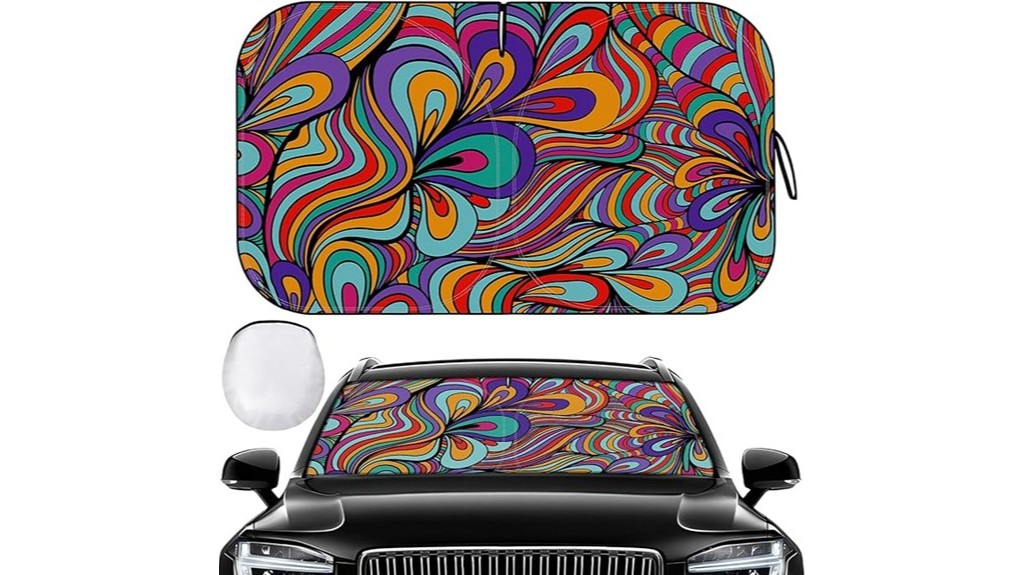 windshield sun protection car accessory